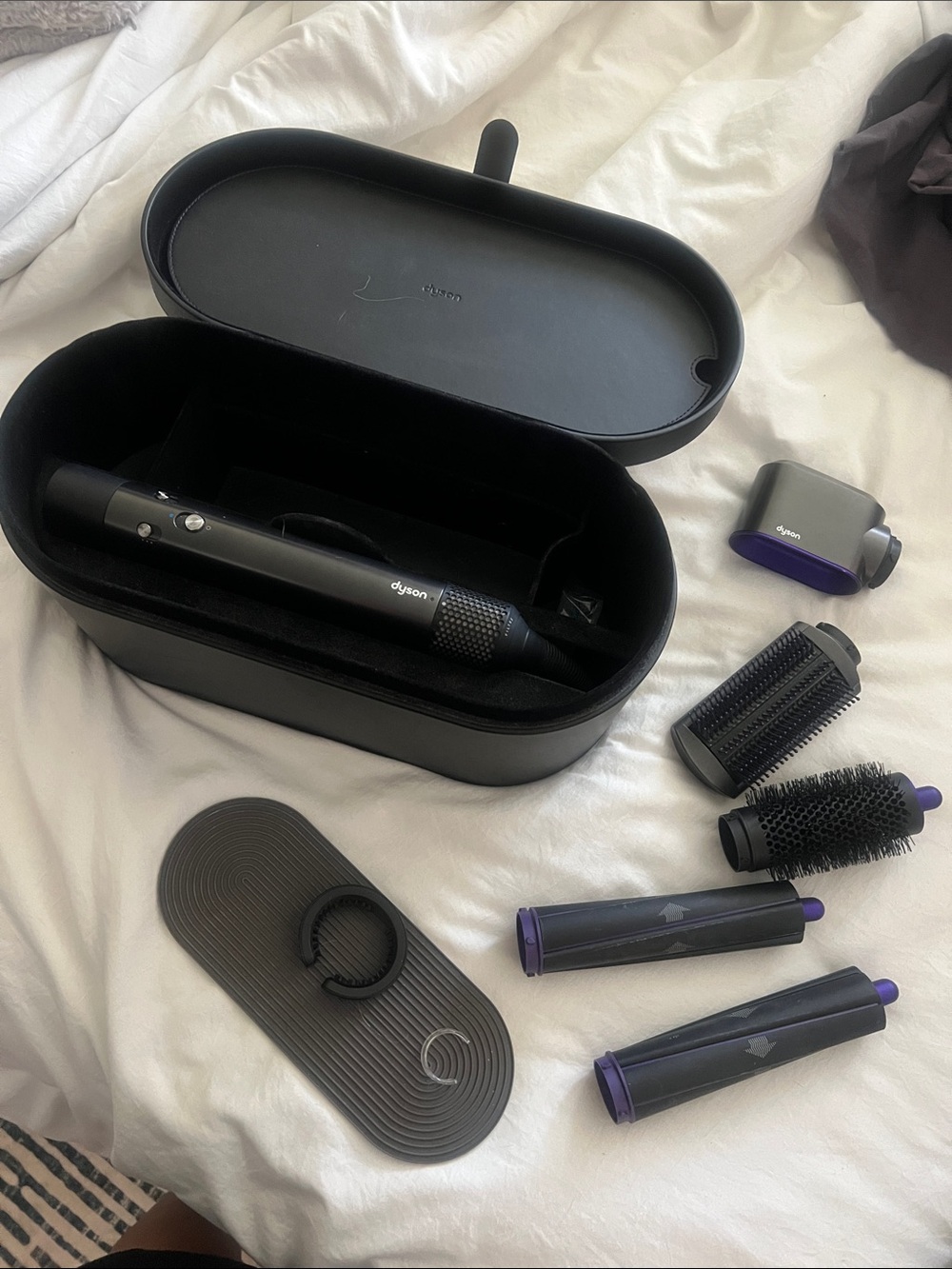 Dyson Black and Purple Multi-Styler Hair Tool Set